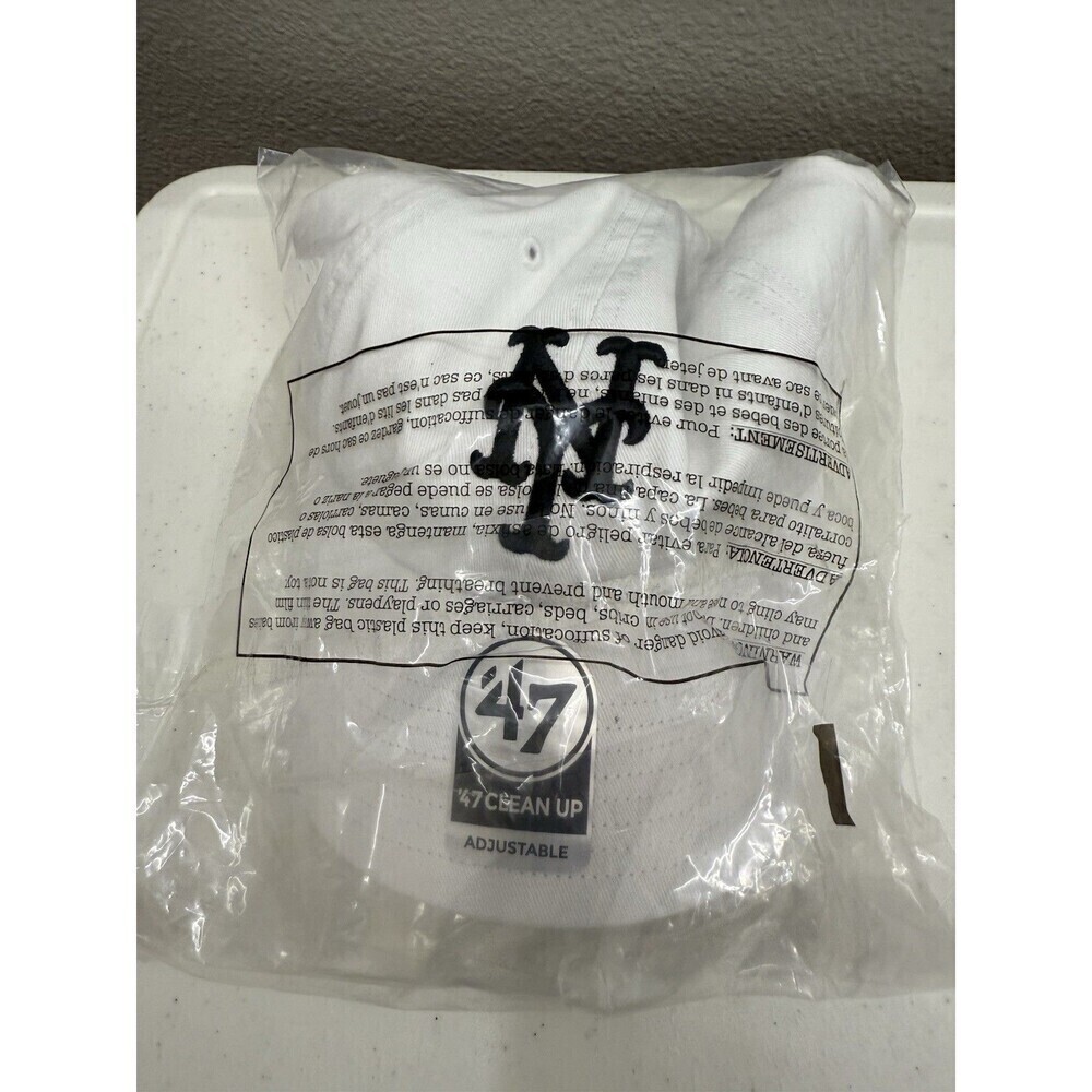 New York Yankees ’47 Clean Up Adjustable Hat (White) ⚾🔥 - Picture 4 of 8